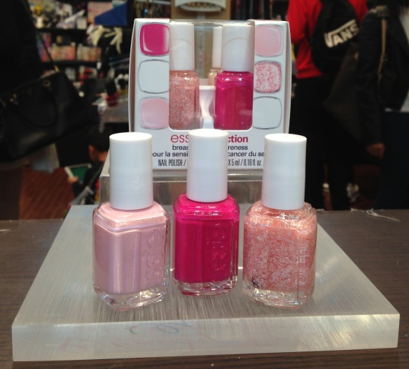 Essie Breast Cancer Awareness Pinking of You 2014