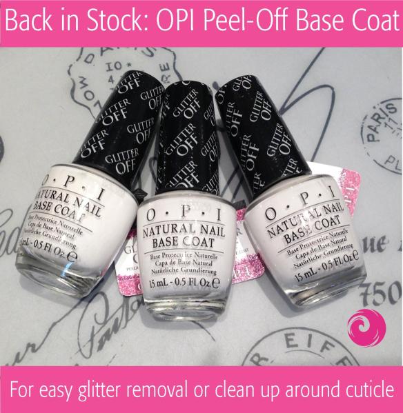 Back in Stock: OPI Peel-Off Base Coat